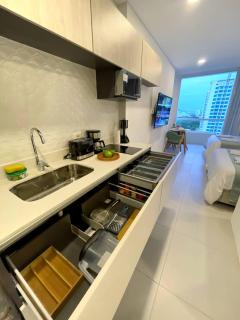 Suite Moderna a100 Metros de la Playa en Bello Horizonte - 7