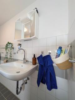 Monteurswohnung Kassel Ferienwohnung Kiwi Parkplatz Küche 1- 4 Personen EG Modern - 5