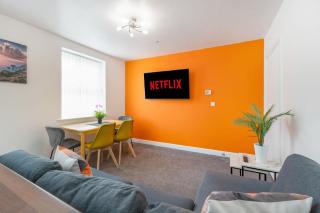 NEW! Stylish 5-Bed Apartment in Stockton-on-tees by Stay With Us, Perfect for Contractors & Large Groups, FREE Parking! - 5