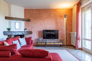 Pasadena House - Arona - Terrace with lake view - AC - 1