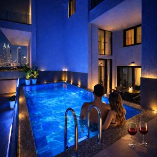 Three bedrooms Poolside Duplex in Ksamil - 6