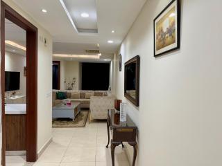 Modern Bedroom with Pool Table in Goldcrest Mall Lahore - 1