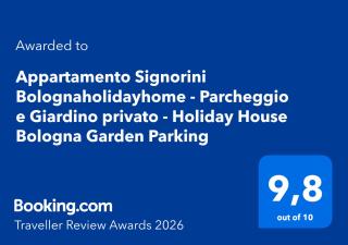 BHH Appartamento Signorini Bologna -wwwbolognaholidayhomecom- Holiday House Signorini Bologna Garden Parking - Parcheggio Riservato e Giardino Privato - - Bologna - 9