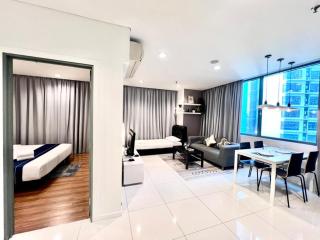 Premium Staycation Mercu summer suites klcc triple room 5mint to klcc - 9
