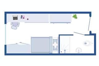 Student Only Classic Ensuite Plus at Edinburgh College Residence - 2