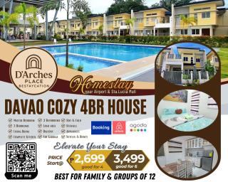 Cozy4BR Davao HomeStaycation near Mall for12 - Davao - 9