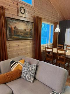 Kotoisa hirsihuvila Ylläksellä - 4