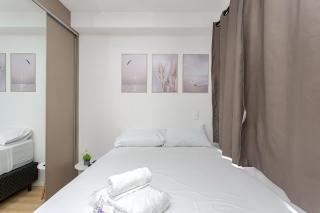 Apartamento 202 - New England · Studio com A/C, Piscina, Academia & Pet Friendly - 4
