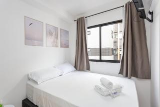 Apartamento 202 - New England · Studio com A/C, Piscina, Academia & Pet Friendly - 3
