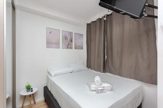 Apartamento 202 - New England · Studio com A/C, Piscina, Academia & Pet Friendly - 2