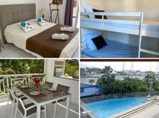 Ti Sucrier vue Marina résidence avec piscine - Saint-François - 9