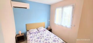 LE BARCARES - logement "Embrun" climatisé 2 chambres avec terrasse - plage, village de Noëlet commerces à pied - parking - 4 personnes - chien accepté - 8