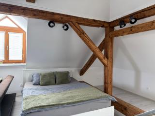 Stay in Bojnice - Charming Wooden Apartment for 4 - 6