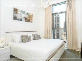HomesGetaway-Elegant 1BR in Downtown Burj Crown - 1