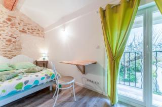 Chambre Olive Verte - 9