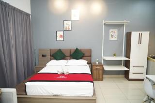 cozy luxury studio cyberjaya wifi netflix free parking 232 - 9