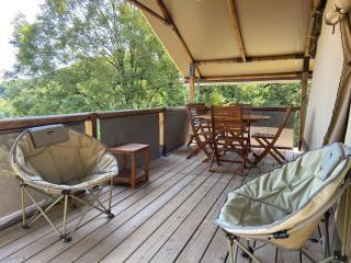 Tente Lodge avec vue sur l'Aubrac - 4