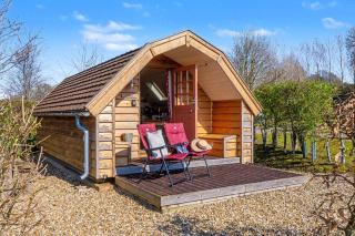 Otter Tranquil pod overlooking rolling Devon hills - 4