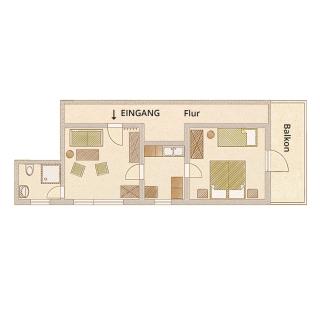 Gästehaus Nietmann_ Ferienwohnung 6 - 1