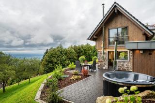 Waldlux Luxus-Chalet Brennhus - 0