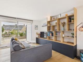 Vue mer pour 6 avec jardin, 150 m de la plage - 9