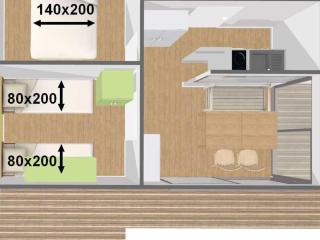 Chalet accueillant animaux - 4 pers. - API-1-52-2375 - 3