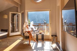 Waldhotel Fletschhorn Private Whole Hotel in Saas-Fee 360 Alpine Views & Sauna - 7