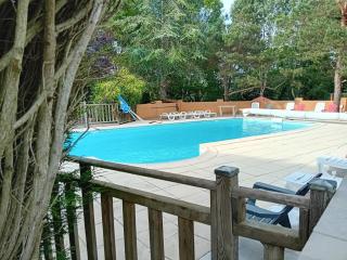 Chalet dans camping à Camon - 2