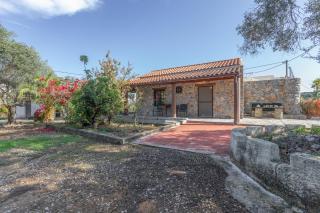 Stone house among trees - 0