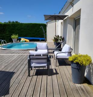 Maison Campagne avec Piscine et Spa - 7