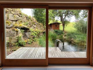 Haus am Teich mit privater Sauna - 9