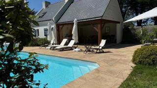 Borgroix Village Maison de famille avec piscine - 7