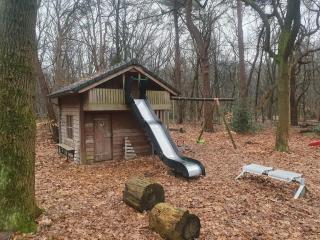 Bosvilla op privéterrein, zwembad, sauna &speeltuin, 16 pers Veluwe - 7