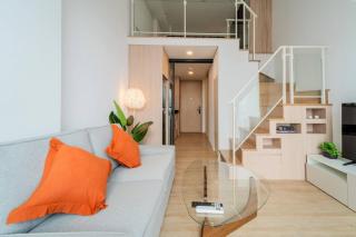 Panoramic Duplex Rama 9 Modern Infinity Pool & Gym - 8