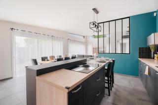 Villa de standing piscine 10 pers - Bruz - 6