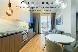 3-160 Yaroslaviv Grad, Bulvarno Kudriavska 17, Kyiv centre, Golden Gate metro nearby, fantastic city view, 15 kW backup power, Petrovdom Apartment - 0