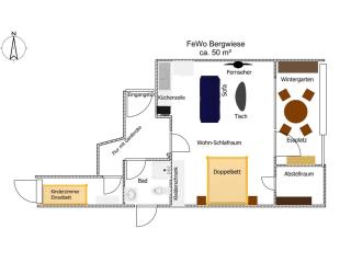Ferienwohnung Bergwiese - 6