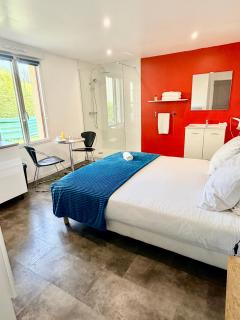 Aux Charmes-Suites cosy et independantes equipees d un frigo, micro ondes et nespresso - 3