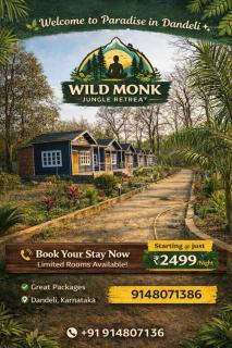 Wild Monk Jungle Retreat - Dandeli - 0