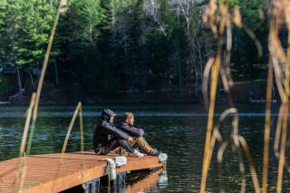 Spa & Lake Access - Nature Grand Lac-du-Cerf - 9