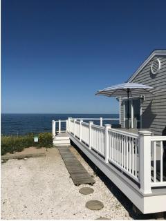 Oceanfront on Association Beach Unobstructed Views of Cape Cod Bay AC WIFI - 0
