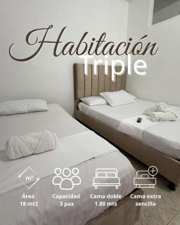 Hotel Colombia a una 1 cuadra de la Playa en Tolú - 6