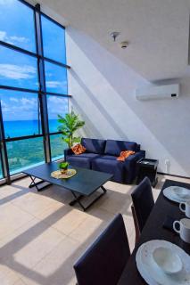 Oceanfront Panoramic View Duplex Loft 34th Floor and Beautiful Pool - 3