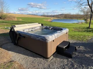 Private Cabin- Firepit, Hot Tub, Mountain Views, Farm Charm - 4