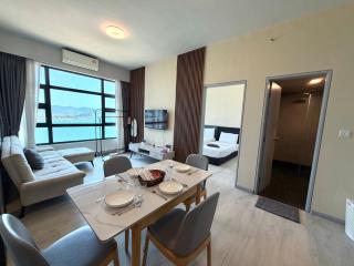 JQ Jesselton Quay Homestay Near Suria Mall, Gaya Street, jetty by GoodTravelKK 善旅民宿 - 6