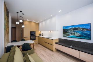 21-121 Poetika, Degtyarivska 25e, Kyiv, Shuliavska metro nearby, fantastic city view, Petrovdom Apartment - 7