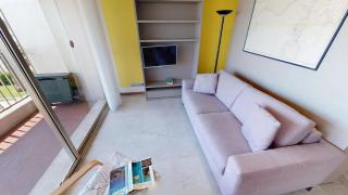 9M - Grand studio climatisé entièrement rénové face à la mer avec terrasse - 1
