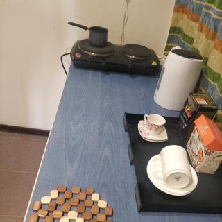 Cosy green room with nice view - 8