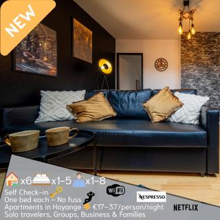 NEW CATTENOM - Apartments for Teams & Families - 2 to 5 beds, 3-min parking - 9