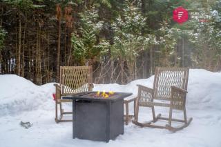 La Villa du Spa Creusé - Chalet avec spa extérieur privé à Pont-Rouge - Resort près de Québec - 3